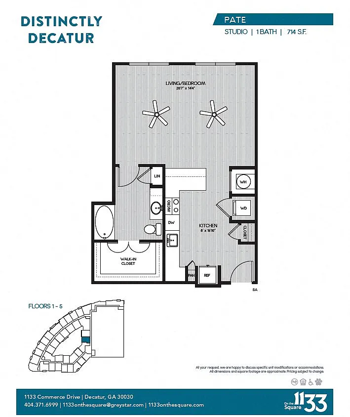 Floor plan SA Pate