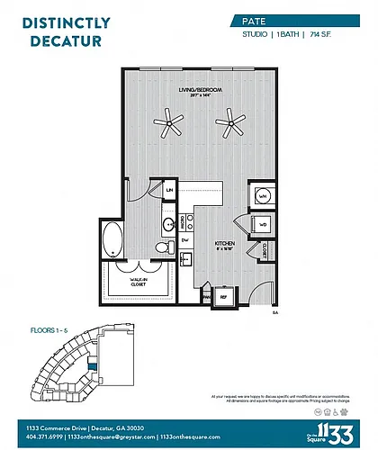 Floor plan SA Pate