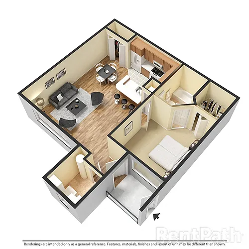 Floor plan Alhambra (Affordable)