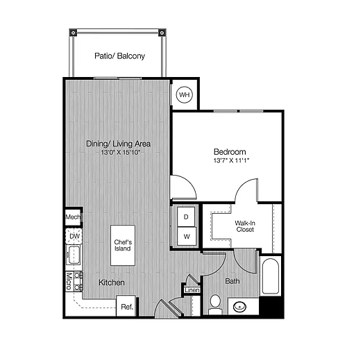 Floor plan 1D1