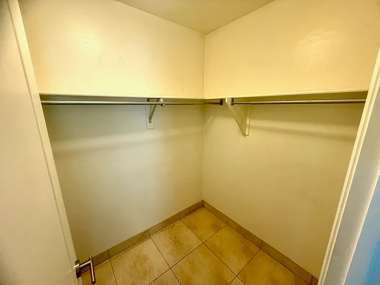 King Bedroom 1 walk in closet
