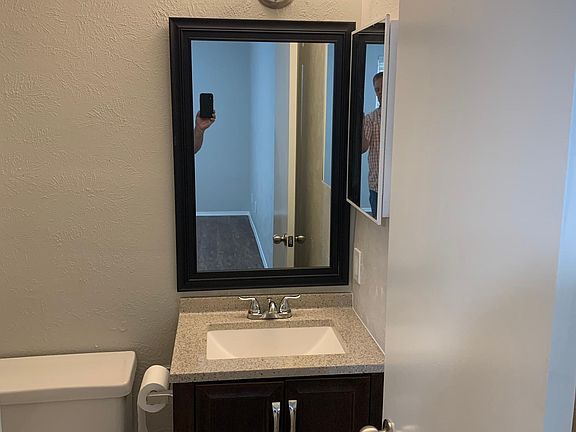 new vanity in both restrooms