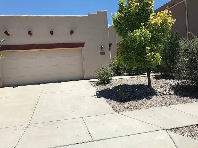 Front view of house