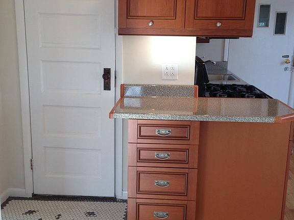 Kitchen- side view from Living Room