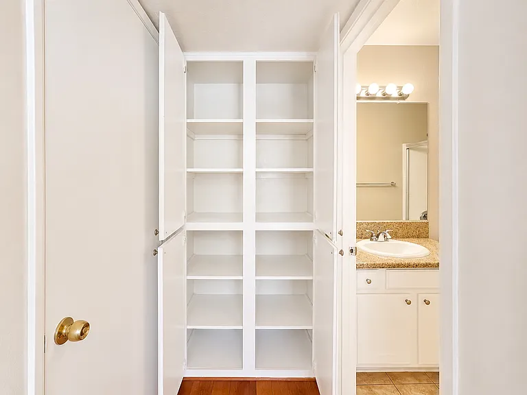 Primary linen closet
