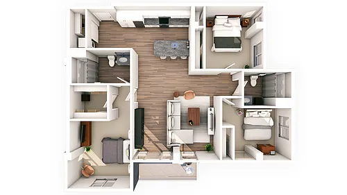 Floor plan Moonstone