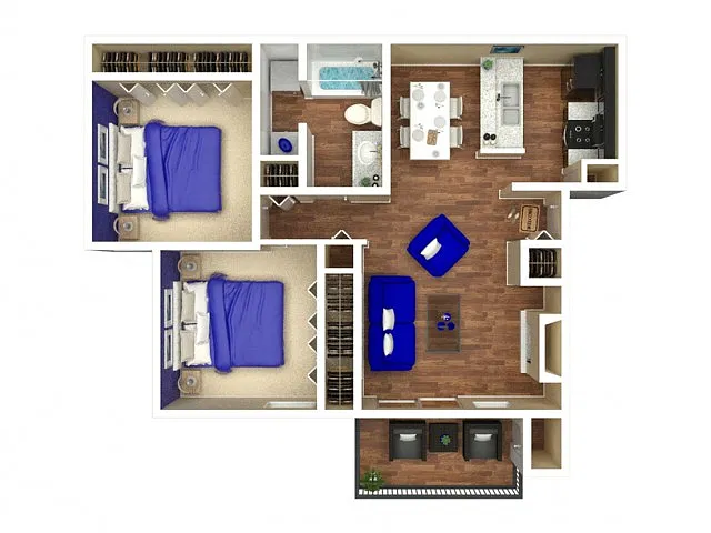 Floor plan The Bayside