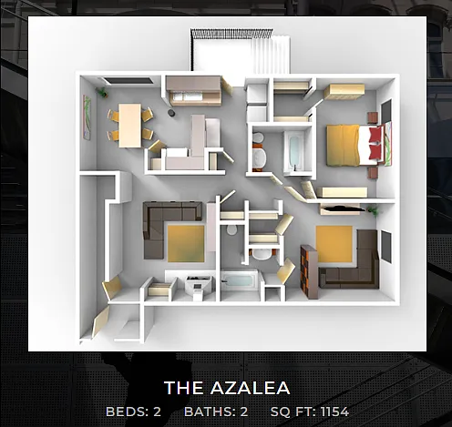 Floor plan The Azalea