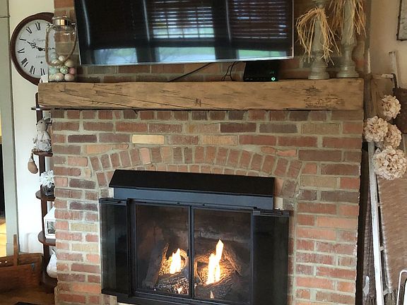 Fireplace in Living room