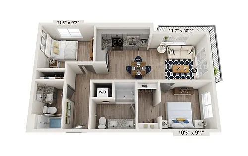 Floor plan B2