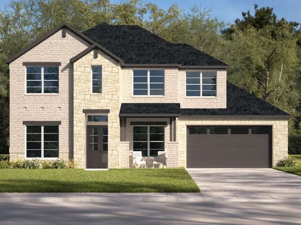 MILAN Plan, Friendswood Trails 60' Homesites
