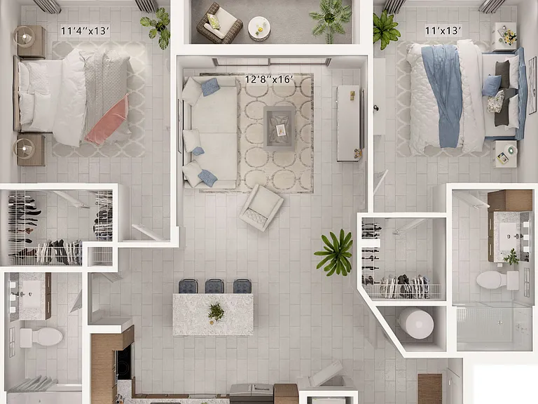 Bourbon Floor Plan