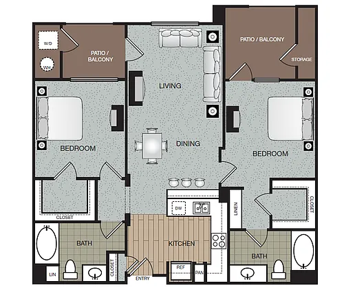 Floor plan B1