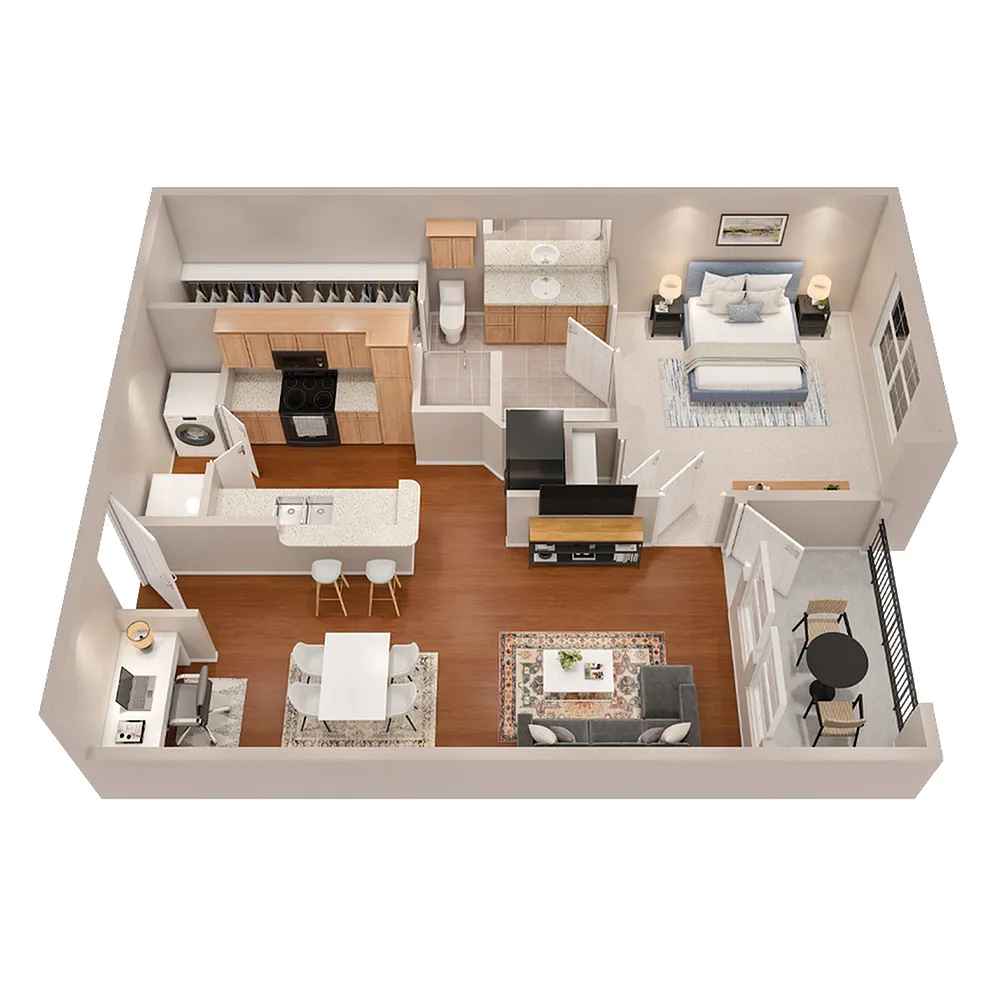 Floor plan Adair