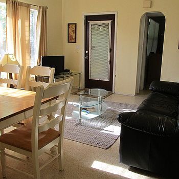 Living room facing front door