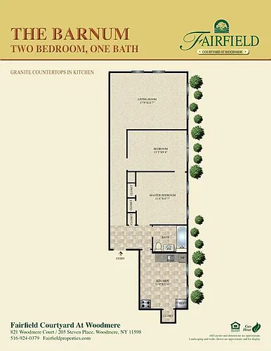 Floor plan The Barnum