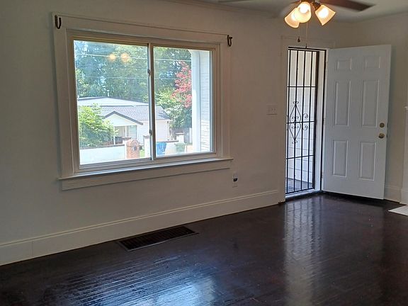 Living room. Blind will be installed on window.