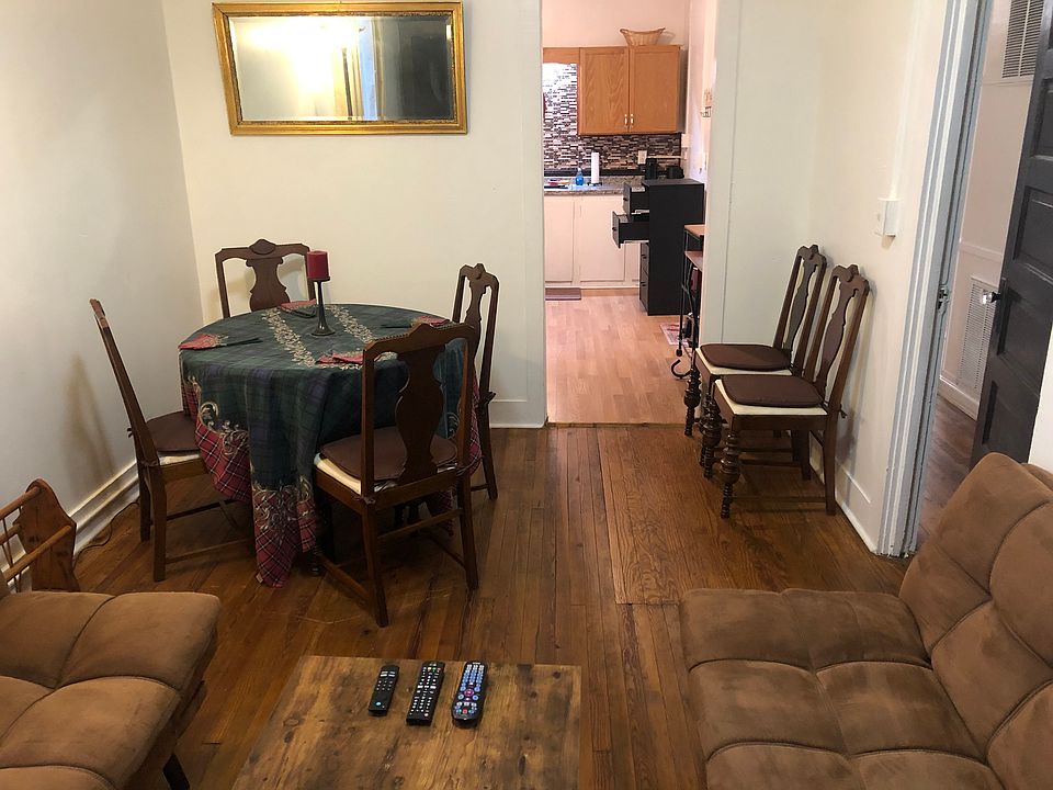 view from dining/living room towards kitchen