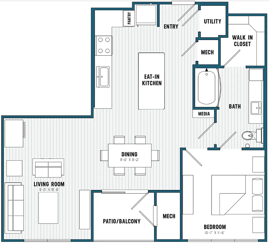 Floor plan A12