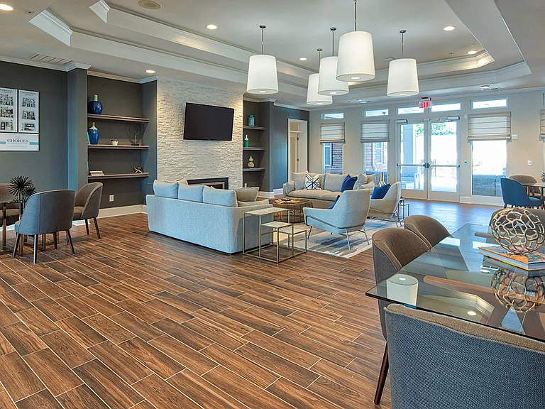 Natural light at the Clubhouse
