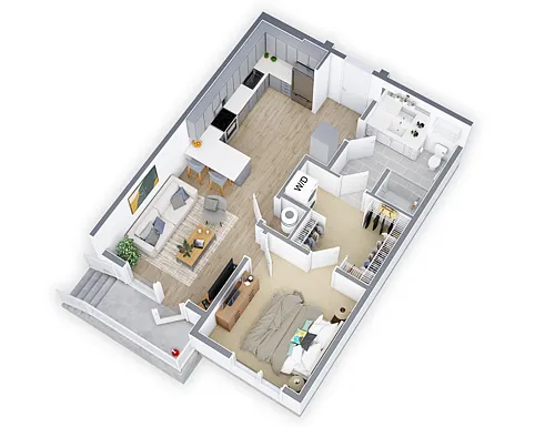 Floor plan Sharpe
