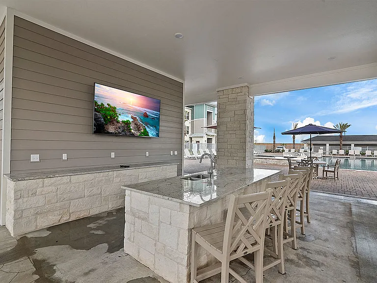Outdoor Cabana Lounge