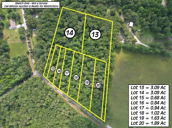 0 Six Mile Board Rd Lot 20, Winchester, TN 37398