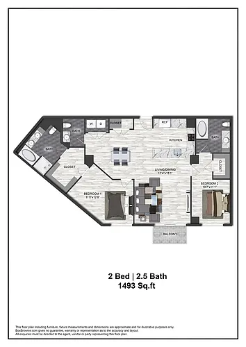 Floor plan B8