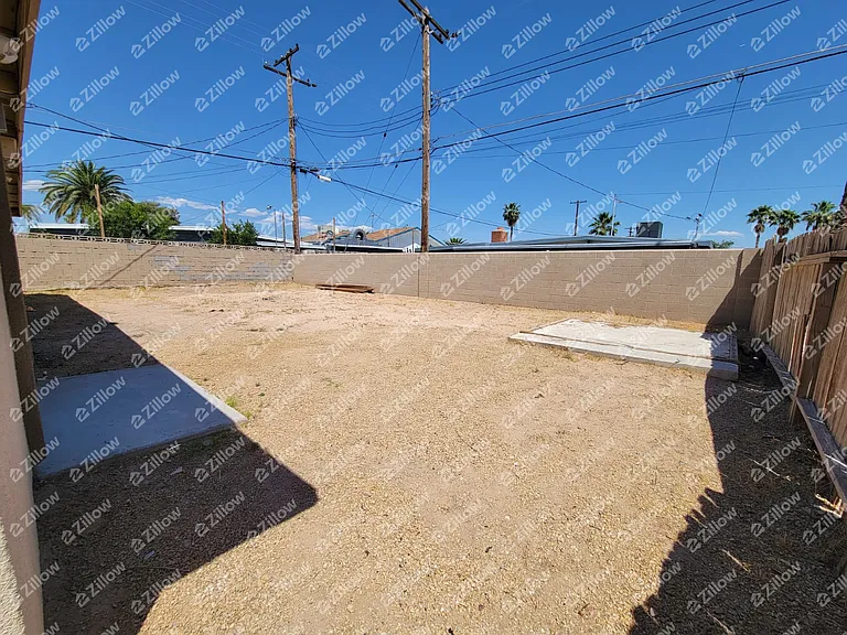huge patio