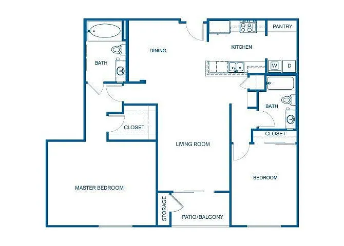 Floor plan B3
