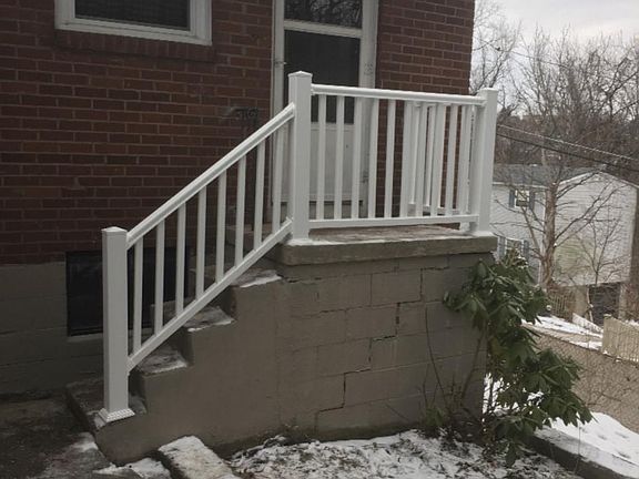 Backyard entrance view