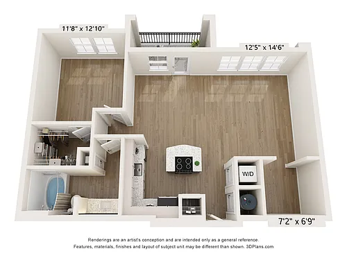 Floor plan A8