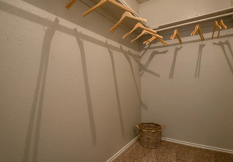 Spacious Closets