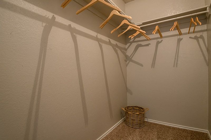 Spacious Closets