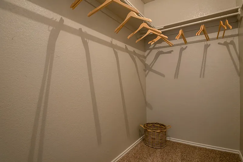 Spacious Closets