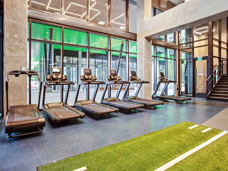 Treadmill workouts with a view worth the stride.