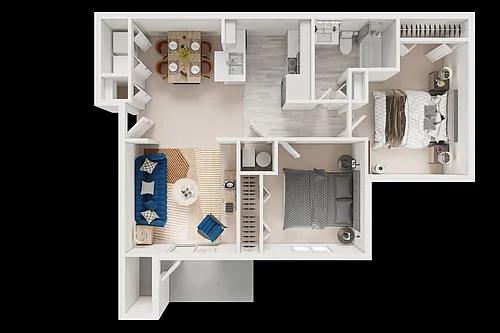Floor plan G2B1B