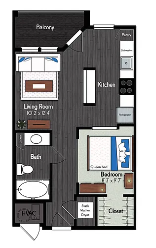 Floor plan Davis