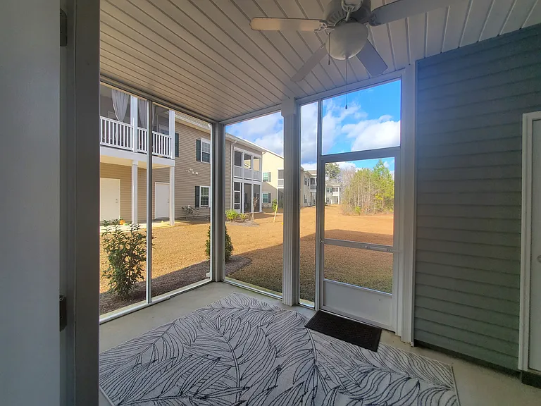 Screened in patio