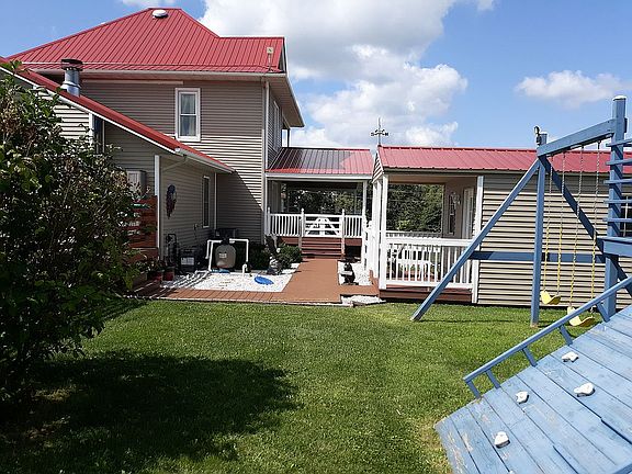 Looking W & Pool House