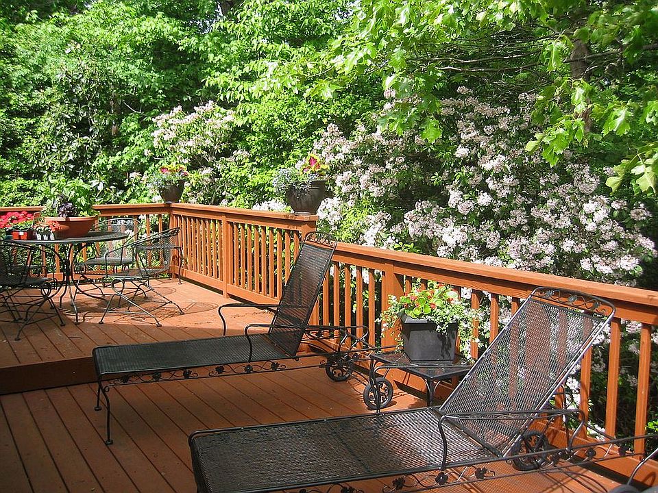 Deck in Spring