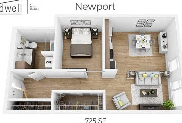 Dwell At Kent Station Apartments — Photo 37
