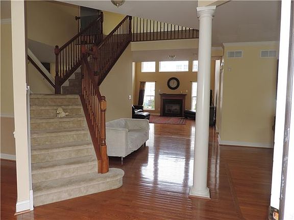 Foyer looking towards family room