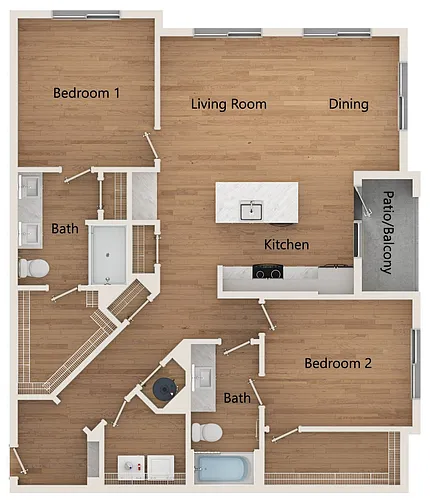 Floor plan B2