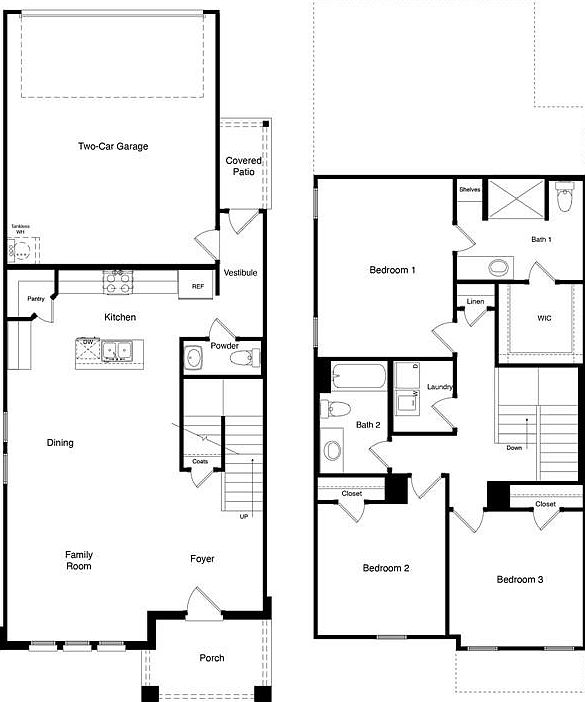 D.R. Horton''s Hazelnut floorplan - All Home and community information, including pricing, included features, terms, availability and amenities, are subject to change at any time without notice or obligation. All Drawings, pictures, photographs, video, square footages, floor plans, elevations, features, colors and sizes are approximate for illustration purposes only and will vary from the homes as built.
