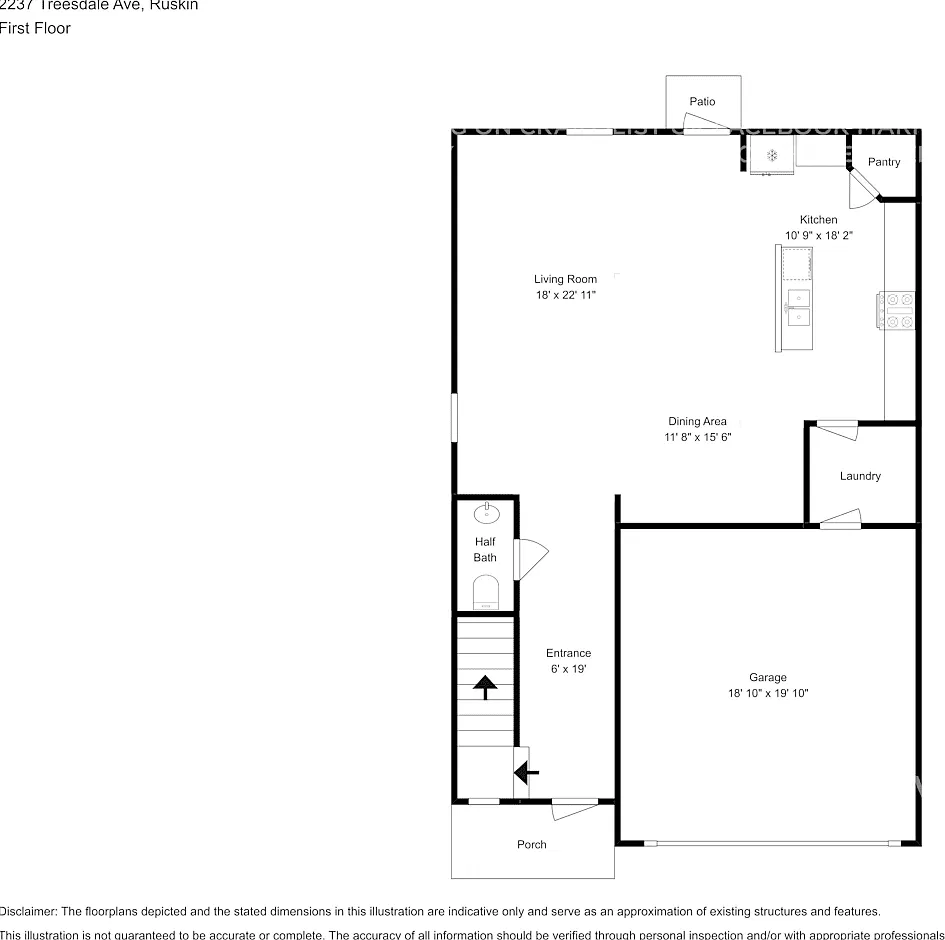 2237 Treesdale Ave Ruskin, FL 33570 — Photo 2