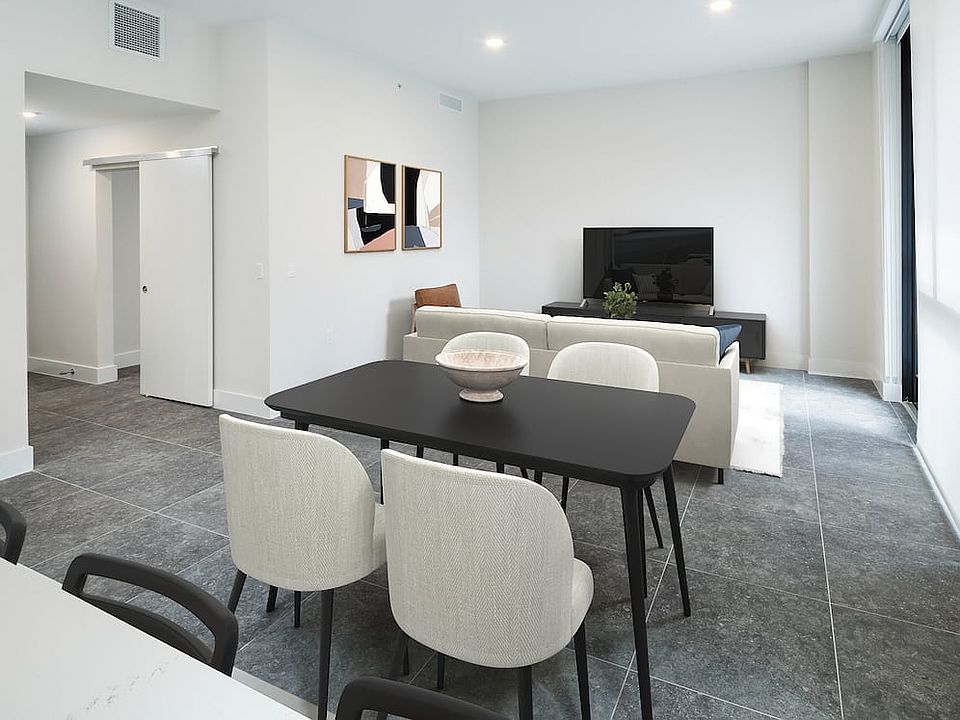 Signature Collection Townhome dining and living areas