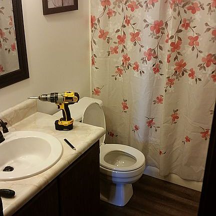 upstairs bathroom