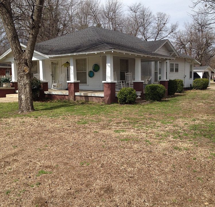 Side view of house