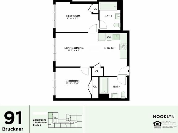 2nd image of 91 Bruckner Blvd #293